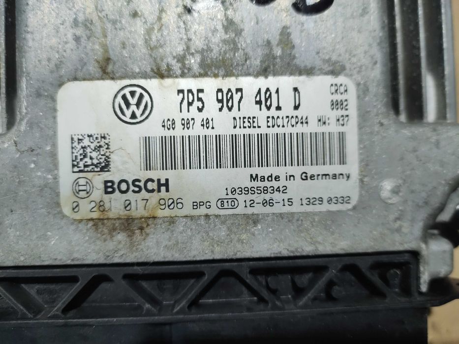 Компютър ECU 7P5907401D Porsche Cayenne 3.0D 92A/EG22/2012