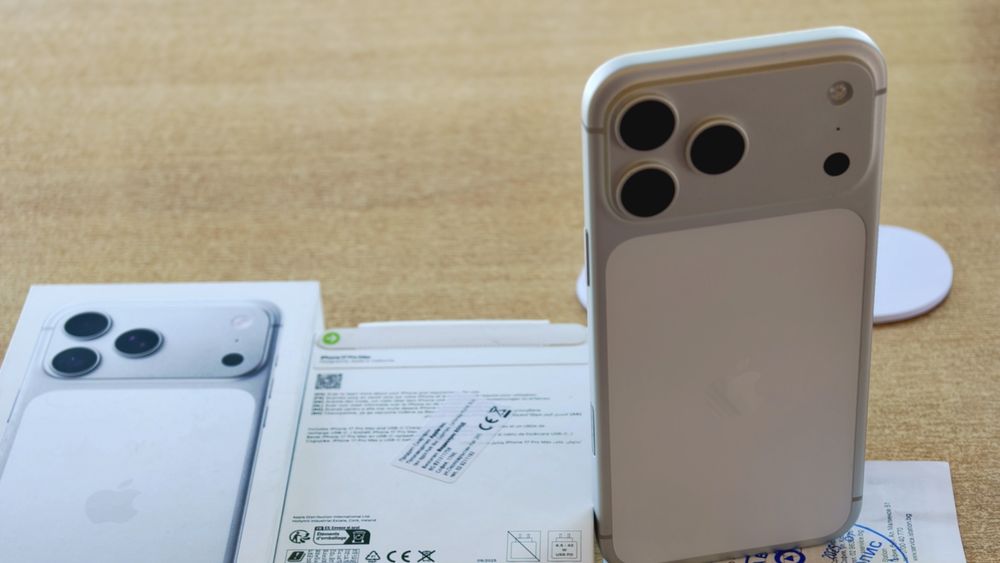 Iphone 17 Pro Max Silver 2TB Като Нов! Гаранция Технополис!
