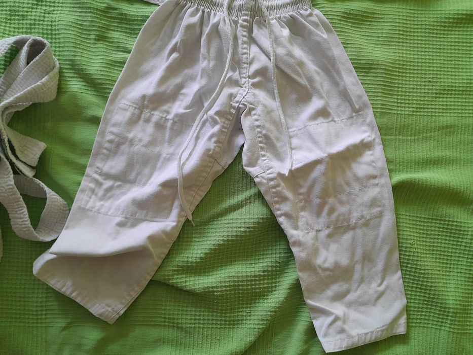 Детски джудо/таекуондо екип Green Hill 110 см ръст