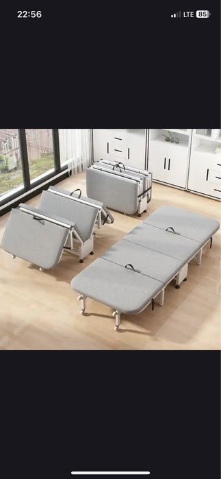 Портативная Складная кровать с железной