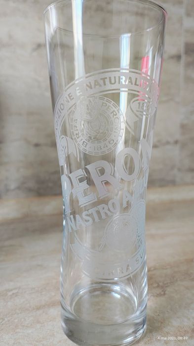 Set 6 pahare pentru bere Peroni 0.4l