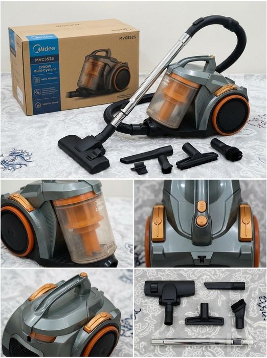 Продается срочно вакуумный пылесос Midea на 2200W