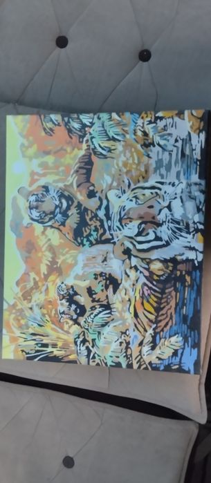 Продаются картины на холсте, выполненные в технике «картина по номерам