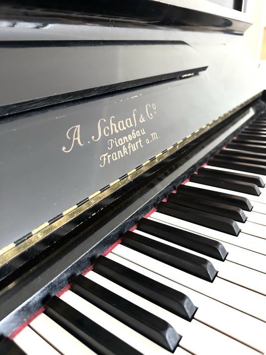 Pianină A. Schaaf & Co., Frankfurt a. M.