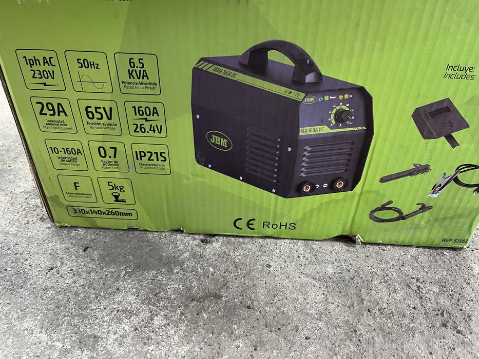 Инверторен електрожен 160A JBM