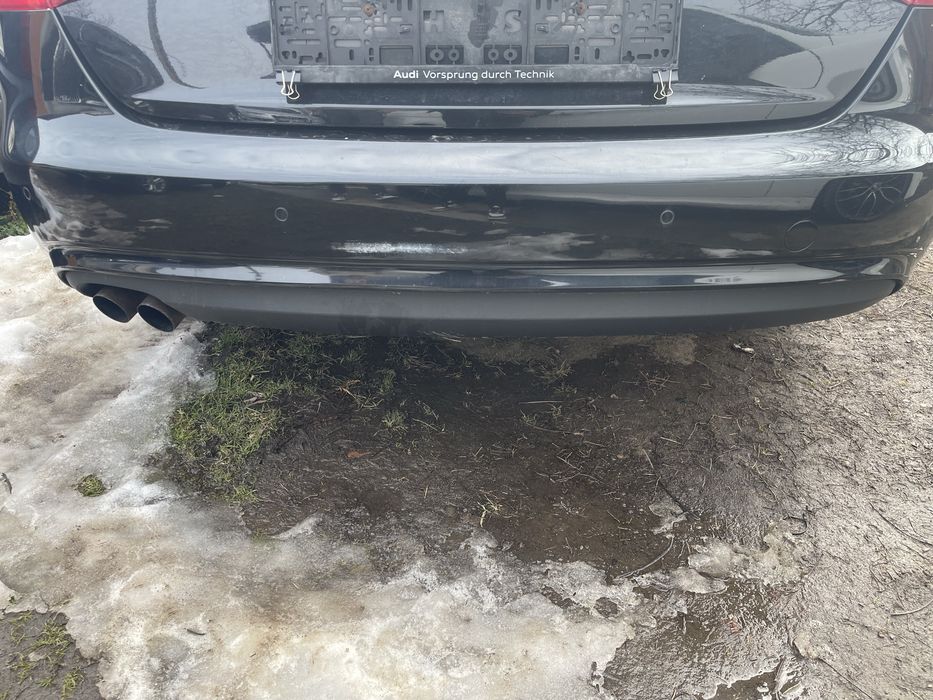 Spolier difuzor bara spate grile proiectoare pt Audi A4 B8 si B8,5 org