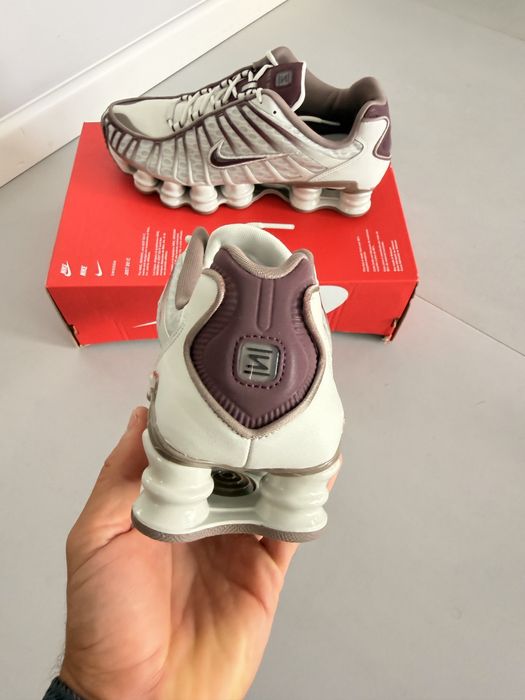 Nike Shox TL Light Bone Burgundy