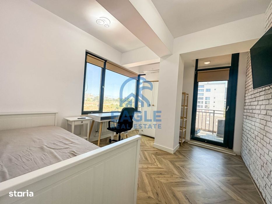 Campus - Apartament Modern cu 2 Dormitoare si balcon prima inchiriere