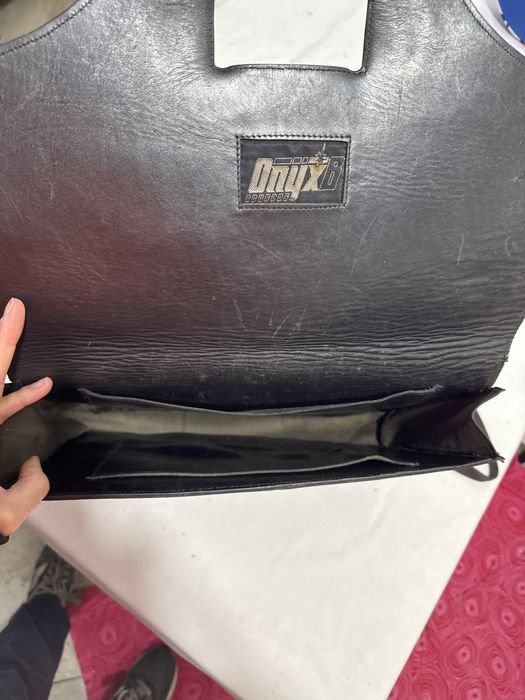 Кожена чанта  от едно време