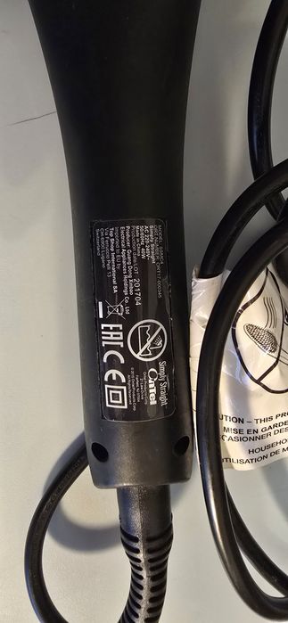 Perie ceramica indreptat parul Simply Straight LCD cu tepi 3D ionici