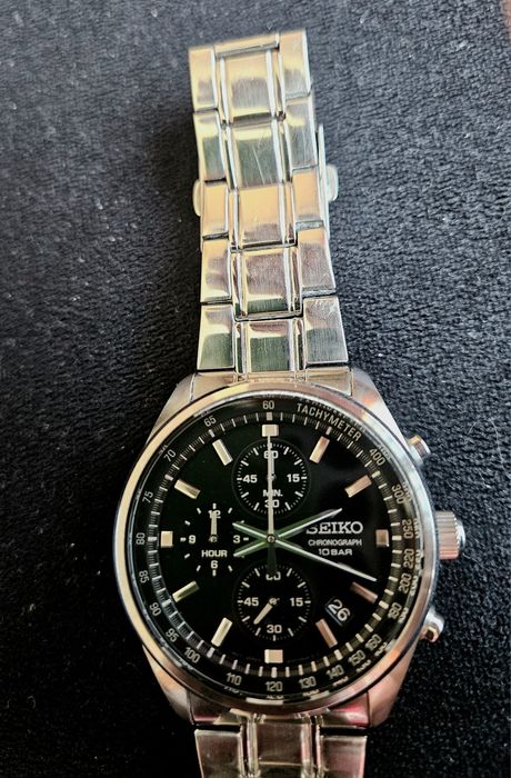 SEIКО SSВ379P1 42mm оригинален мъжки часовник  хронограф