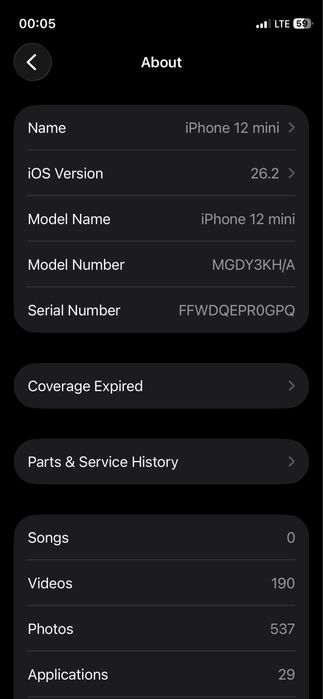 iPhone 12 Mini White