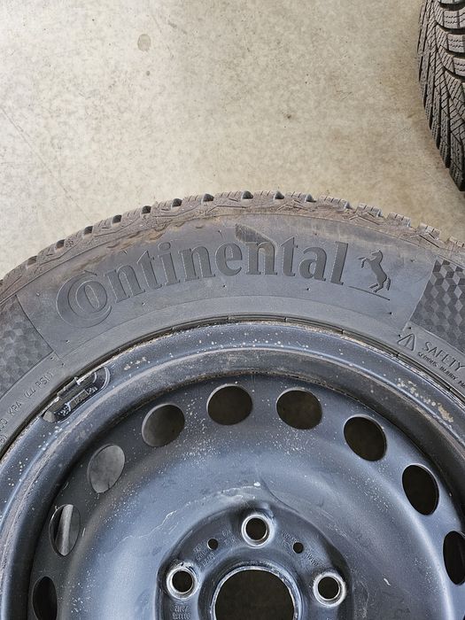 Зимни гуми Continental с джанти