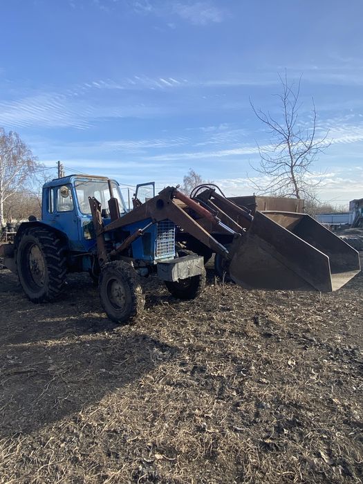 Мтз 80 с куном и стогомет