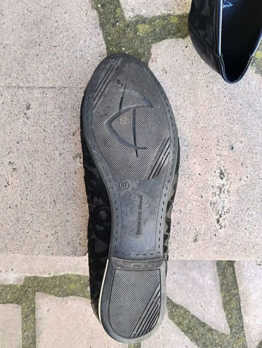 Дамски обувки, естествена кожа тип балерина