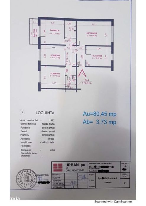 Apartament 4 Camere | Decomandat | Dacia | Tomis 3 | Mobilat