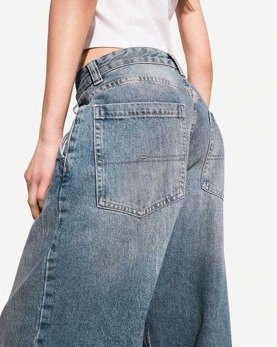 Blugii dama Bershka Skater Baggy 32