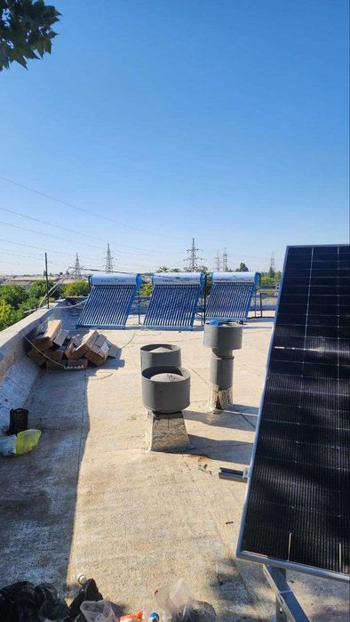 Солнечный водонагреватель 100Л 150Л 200Л 250Л 300Л Босимли