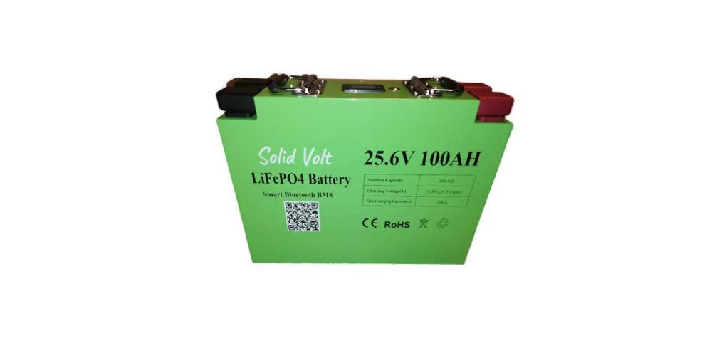 Baterie litiu Lifepo4PO4 24V – 100Ah, smart BMS, Bluetooth