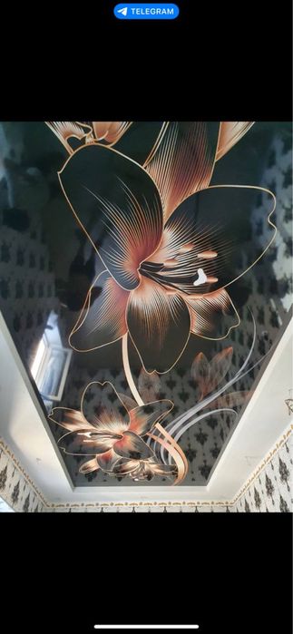 Natijniye potolki 15yil garantiya