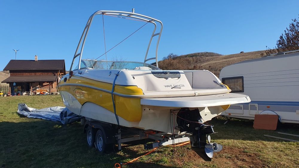 Vand barca Tahoe 234, motor diesel + trailer