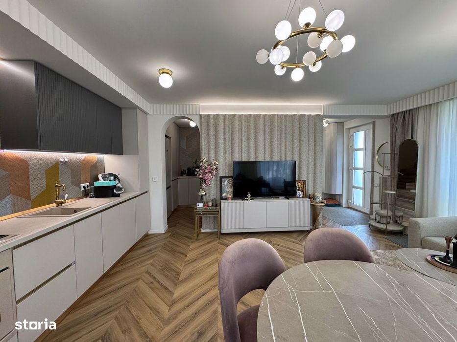 0 %Comision Duplex ultrafinisat, 5 camere–zona str Magnoliei Floresti