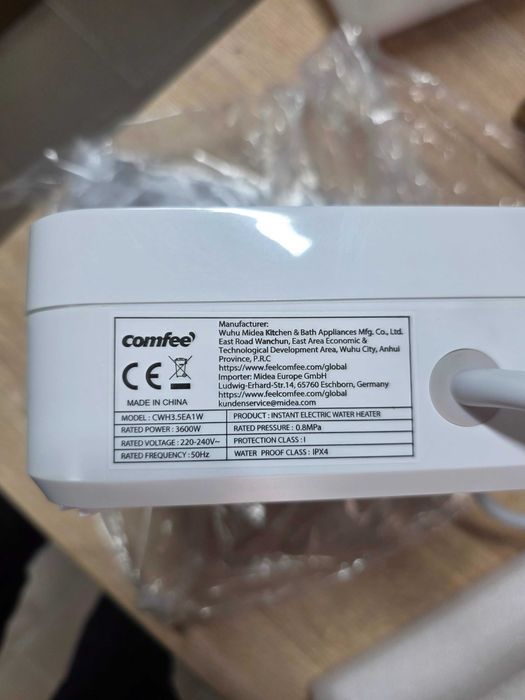 Mini incalzitor electric COMFEE CWH35EA1W 36 kW