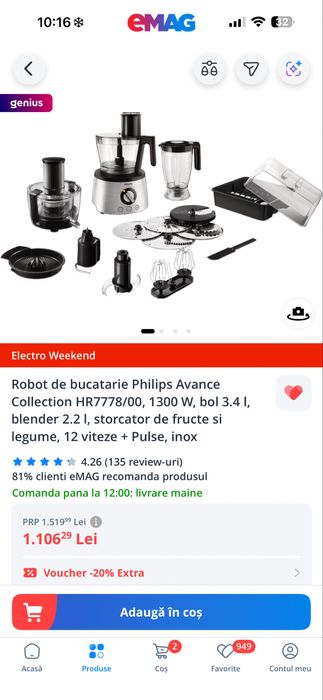 Robot bucatarie Philips