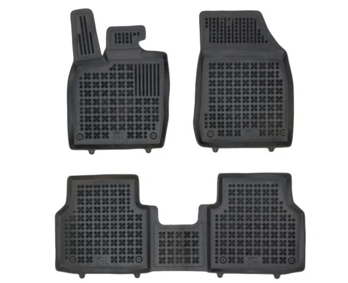 Covorase auto Skoda Enyaq, 02.2021-, negru; elastomer