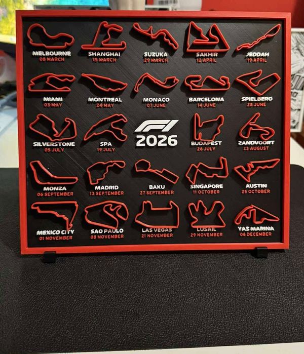 Формула 1 2026 Календар