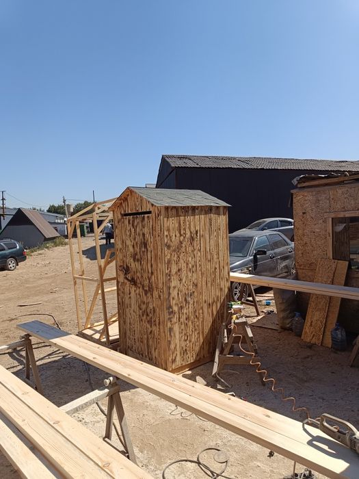 Продам туалет размером 1.20на 1.20. обаженная. Готовая