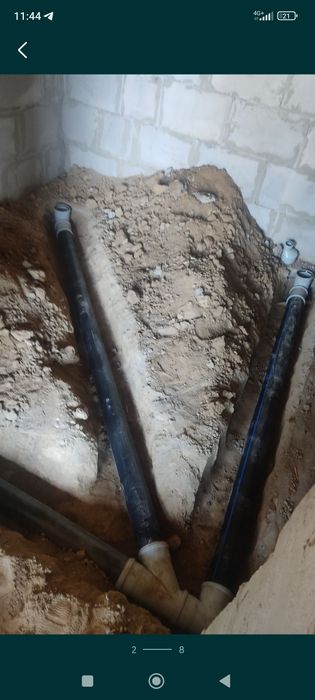 Копаем траншей, септик , туалет,бассейн, септик под ключ