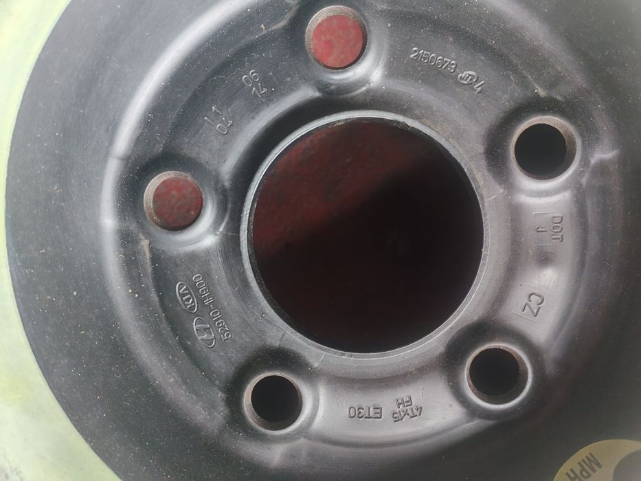 Roată rezervă slim originală Hyundai, Kia