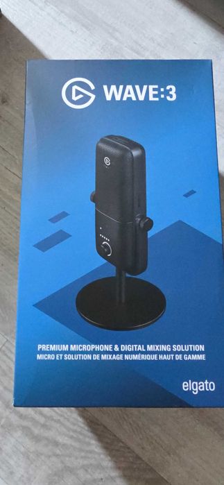 Microfon Streaming/Podcast Elgato Wave 3 nou!