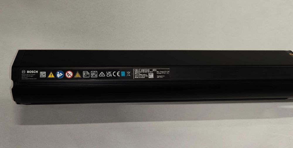 Батерия Bosch PowerTube 625/750 Wh, Vertical BBP3761, EB12100010