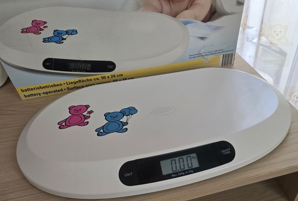 Електронна бебешка везна