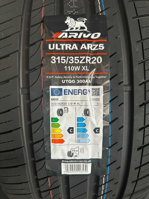 Нови летни гуми ARIVO ARZ5 315/35R20 110W XL НОВ DOT БОРД 3153520