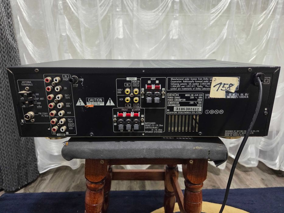 Amplificator Audio Denon AVR-800 Statie Audio Amplituner