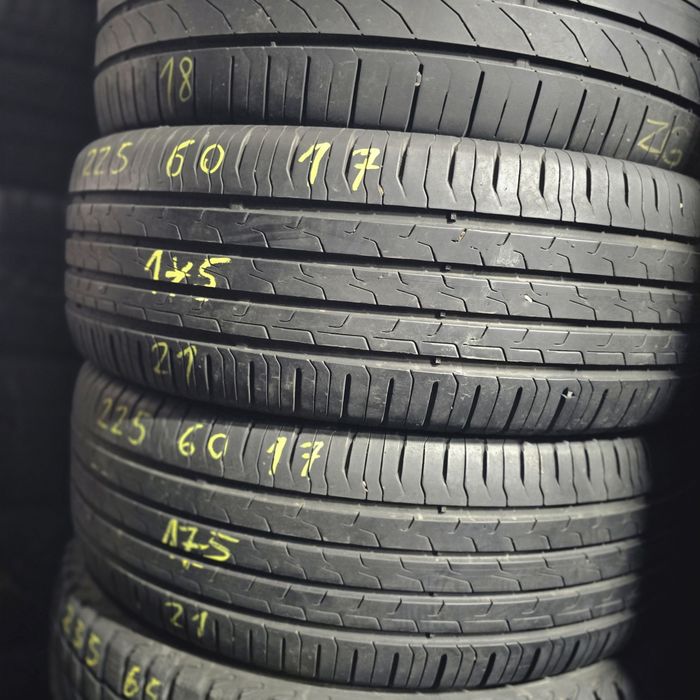 2x 225/60/17 VARA CONTINENTAL 2021 Stare excelentă
