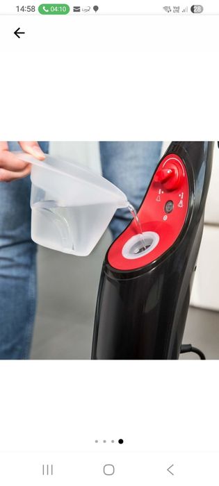 Mop electric cu aburi, vileda