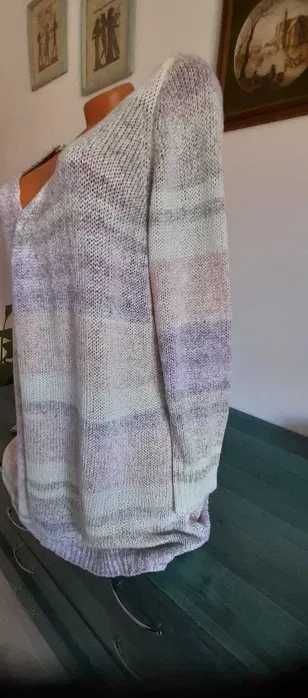 Pulover  dama din lana tricotat