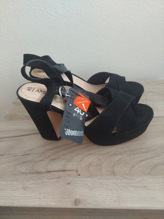 Sandale elegante din catifea