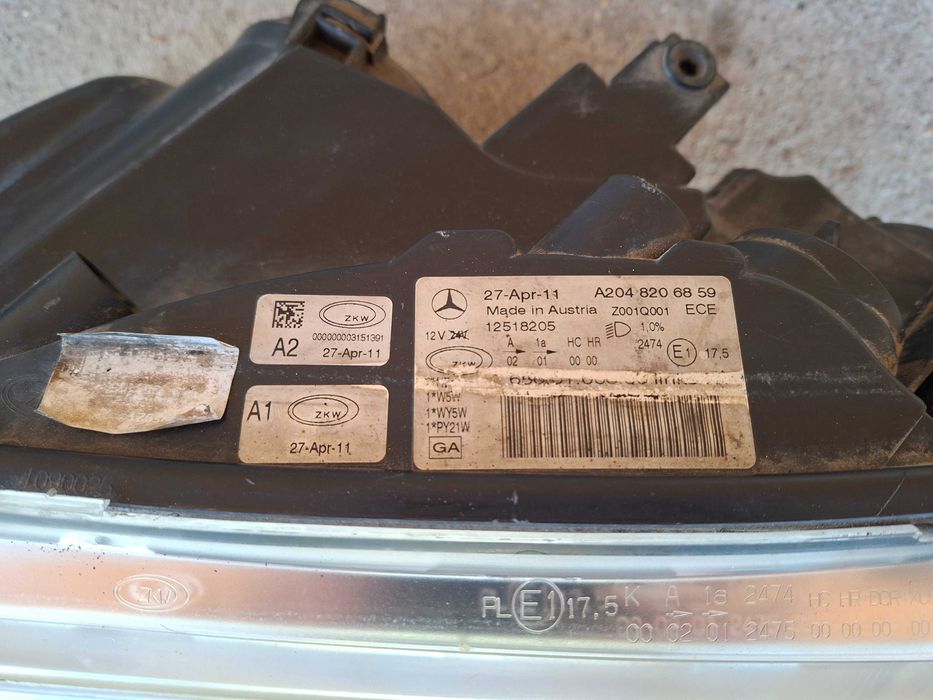 ,фарове за Mercedes  GLK