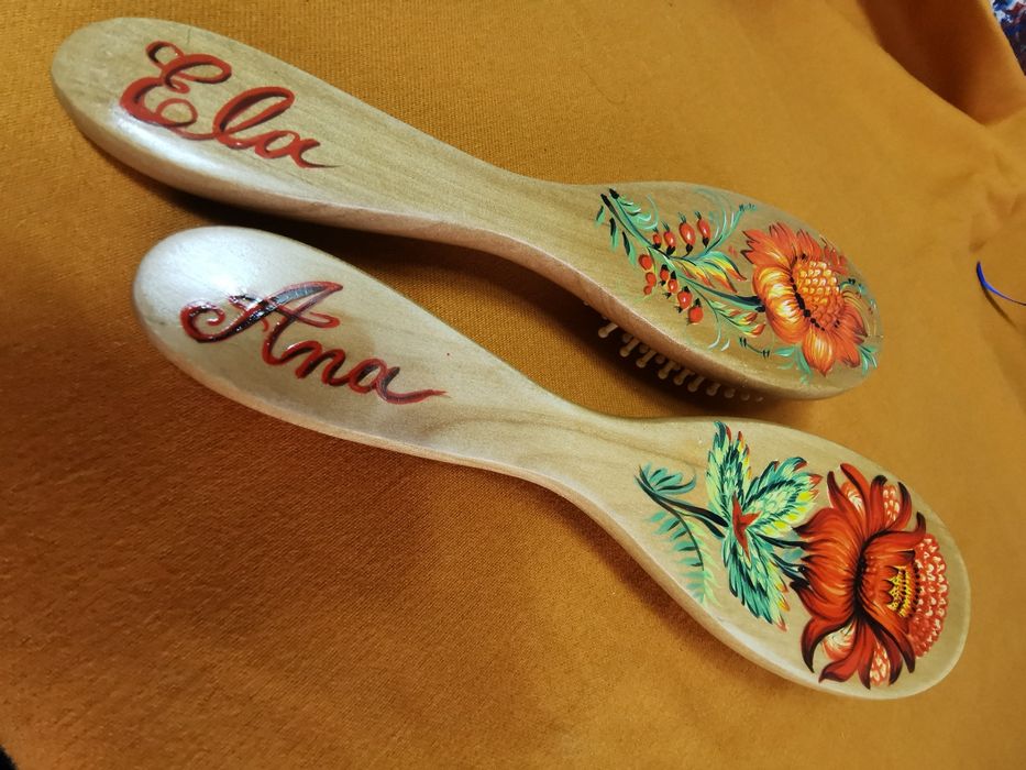 Perie de par personalizata