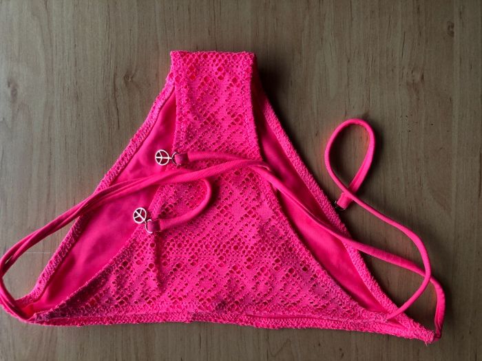 Хипи Бански дамско долнище / цикламено H&M