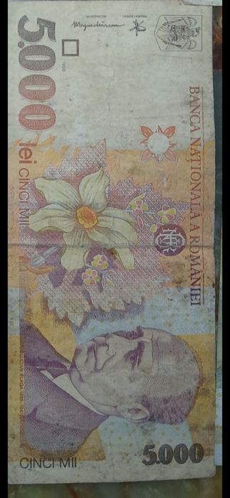 Bancnota de 5.000 lei