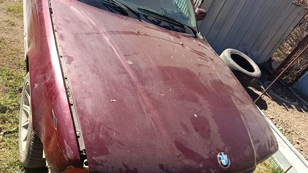 Капот широкий на БМВ е34