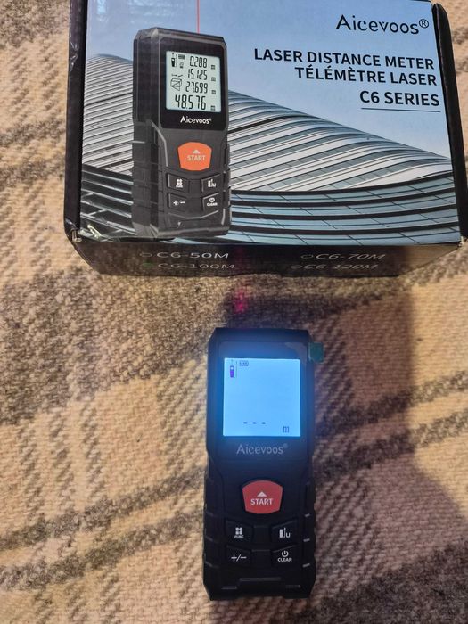 Лазерна рулетка 100 метра Aicevoos C6-100m