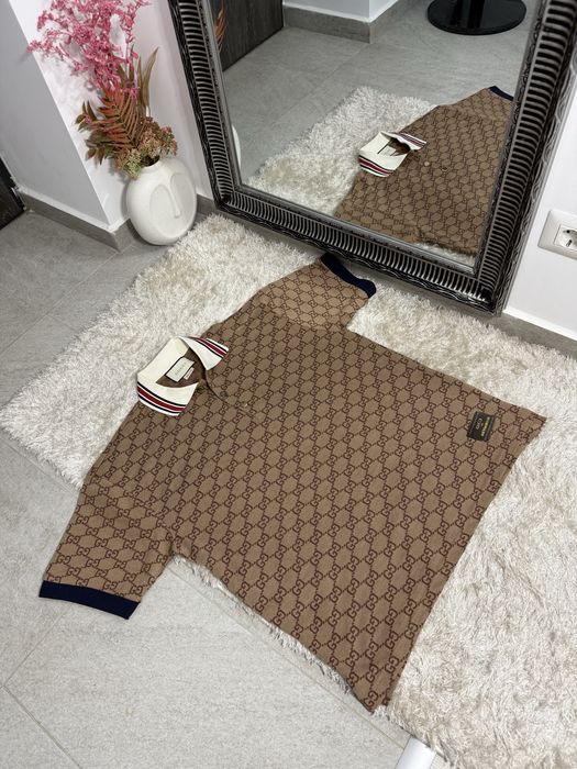 Tricou polo Gucci bumbac 100% colectie noua