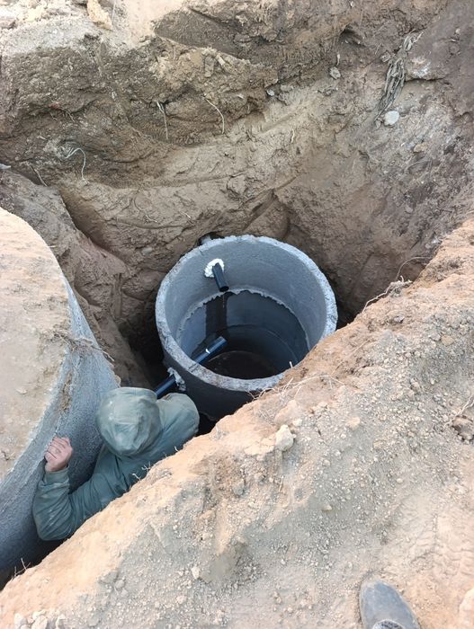 Септик под ключ,копка траншей, туалет